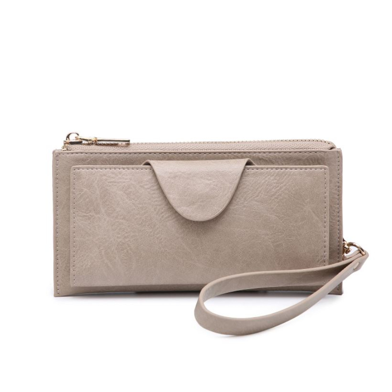 Jen & Co Kyla RFID Wallet with Wrist Strap - Brigettes Boutique