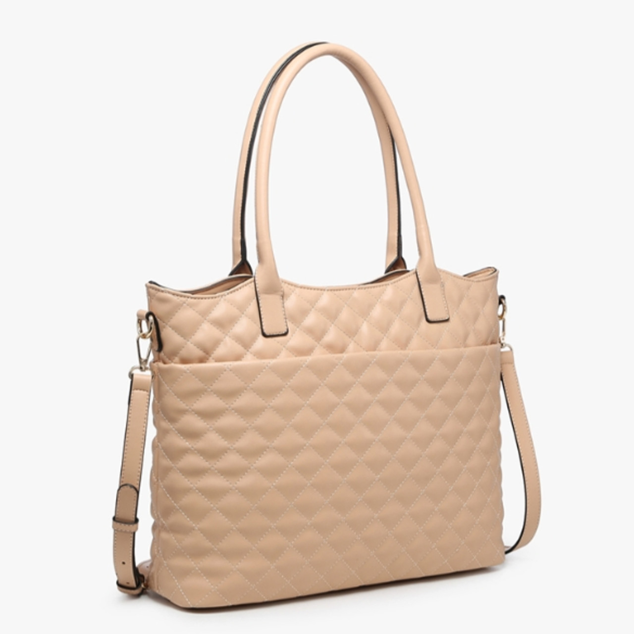Kate Spade Beige Quilted Handbag/Purse - clothing & accessories - by owner  - apparel sale - craigslist