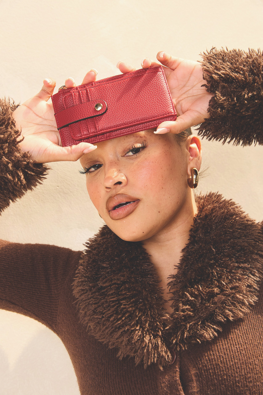 ★TOUT Y EST★ JENNET Card Wallet 11 Color WW022 Jen & Co Mae Multi-Card Wallet - Brigettes Boutique