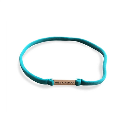 Kinsman Kini Bands Siren Headband - Aqua Solid Kinsman Kini Bands Siren Headband - Aqua Solid