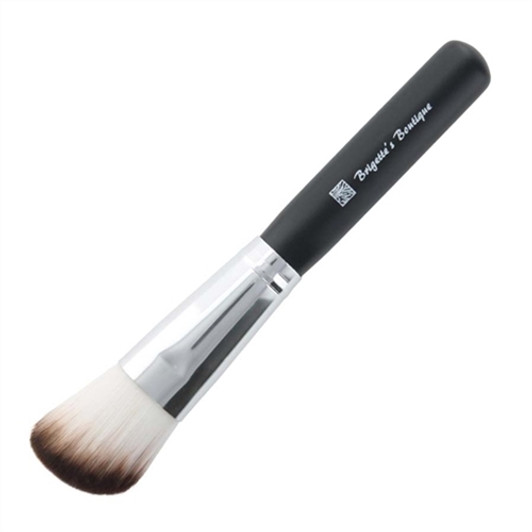 Brigette's Boutique Angled Top Synthetic Long Handle Kabuki