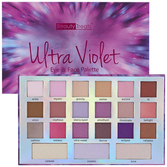 Beauty Treats Ultra Violet Eye & Face Palette