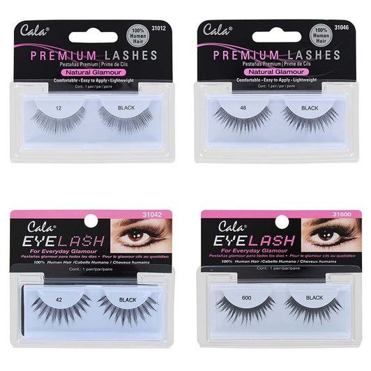 Cala Premium Natural Lashes with 100% Human Hair Cala Premium Natural Lashes with 100% Human Hair
