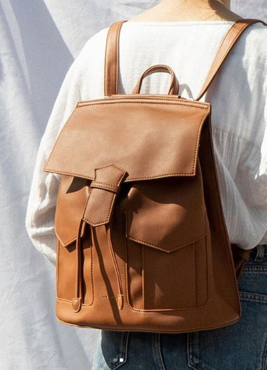 Mini Kim Backpack Sand – JMK Boutique