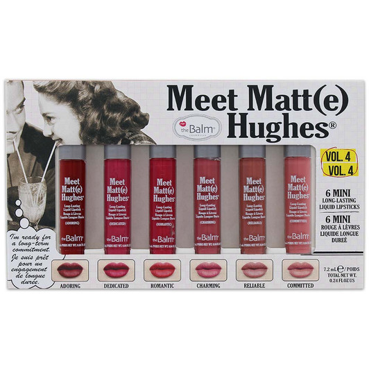 theBalm Meet Matte Hughes 6 Mini Liquid Lipsticks - Vol. 4 theBalm Meet Matte Hughes 6 Mini Liquid Lipsticks - Vol. 4