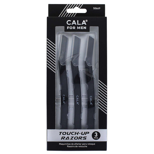 Cala for Men Touch-up Razors Black in the packaging Cala for Men Touch-up Razors Black in the packaging