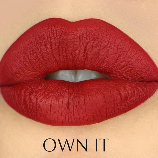 Ambreesh 24K Liquid Lipstick in Own It swatch