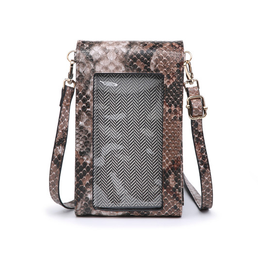 Jen & Co Ayla Touch-Sensitive Cell Phone Bag back view