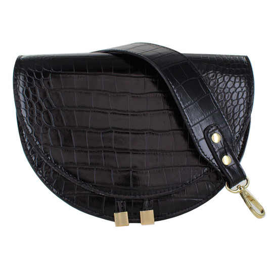 Mersi Ava Messenger Bag in black
