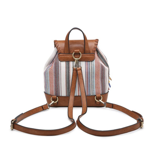 Jen & Co Kourtney Backpack back view