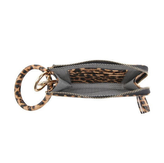 Jen & Co Liv Bangle Wristlet/Wallet inside view