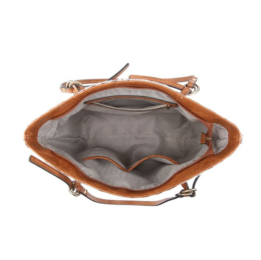 Jen & Co Willow Tote inside view