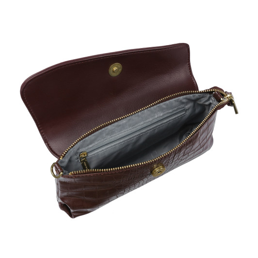 Pixie Mood Gracie Clutch/Crossbody inside view Pixie Mood Gracie Clutch/Crossbody inside view