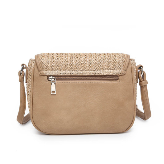 Jen & Co Carolina Lasercut Crossbody back view Jen & Co Carolina Lasercut Crossbody back view