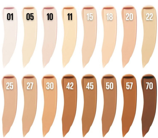 Maybelline Super Stay 30H Active Wear Liquid Concealer shade chart Maybelline Super Stay 30H Active Wear Liquid Concealer shade chart