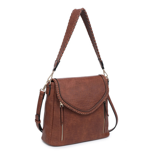 Jen & Co Lorelei Whipstitch Crossbody alt view Jen & Co Lorelei Whipstitch Crossbody alt view
