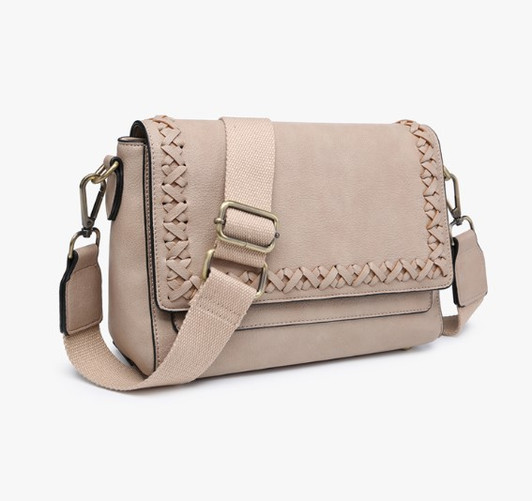 Jen & Co Francesca Whipstitch Crossbody Alt View Jen & Co Francesca Whipstitch Crossbody Alt View