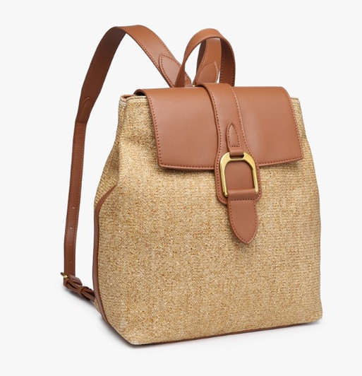 Jen & Co Avani Large Buckle Backpack alt view Jen & Co Avani Large Buckle Backpack alt view