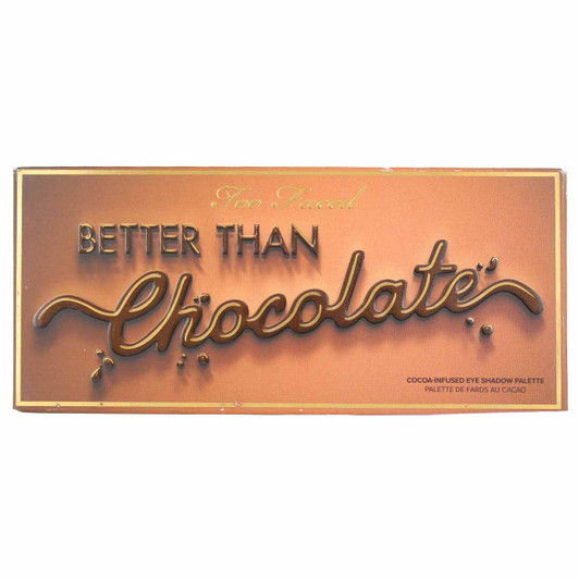 Too Faced Better Than Chocolate Cocoa-Infused Eye Shadow Palette Box Too Faced Better Than Chocolate Cocoa-Infused Eye Shadow Palette Box