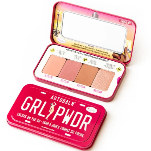 theBalm Autobalm GRL PWDR Girl Powder Cheek Palette theBalm Autobalm GRL PWDR Girl Powder Cheek Palette