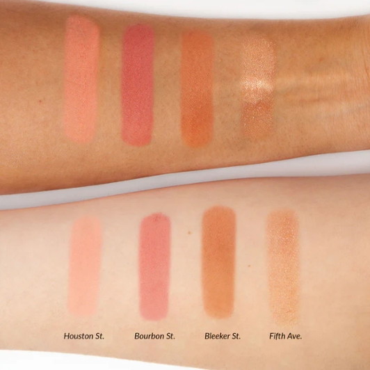 theBalm Autobalm GRL PWDR Girl Powder Cheek Palette swatches theBalm Autobalm GRL PWDR Girl Powder Cheek Palette swatches