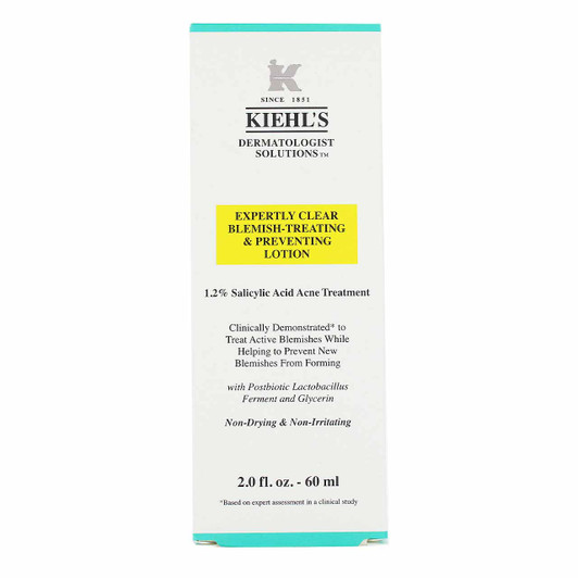 Kiehl's Expertly Clear Blemish-Treating & Preventing Lotion Box