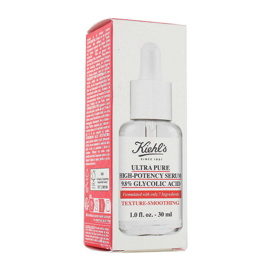 Kiehl's Ultra Pure High-Potency Serum 9.8% Glycolic Acid Box