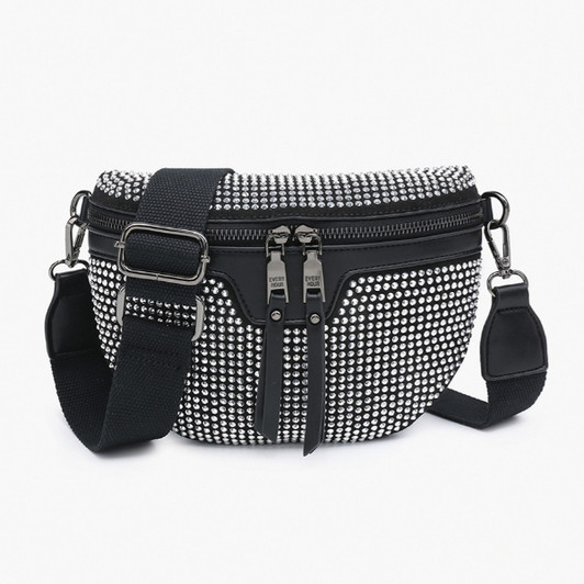  Jen & Co Kai Rhinestone Belt Bag
