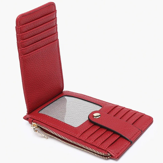 Jen & Co Mae Multi-Card Wallet inside view