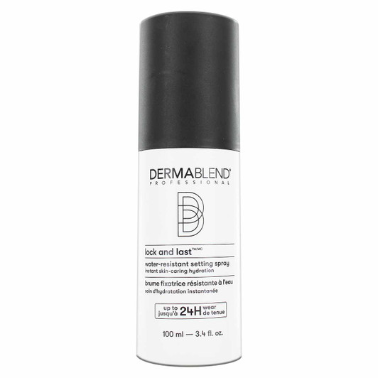 Dermablend Lock and Last Setting Spray front Dermablend Lock and Last Setting Spray front