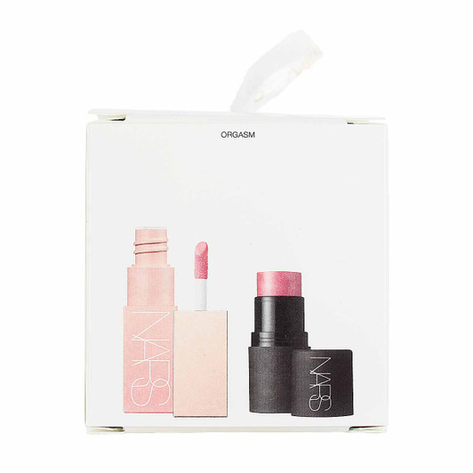 NARS Mini Orgasm Blush Duo back of box NARS Mini Orgasm Blush Duo back of box