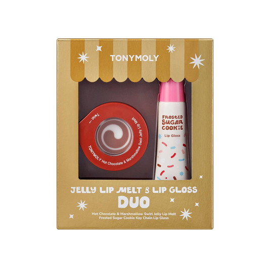 Tonymoly Jelly Lip Melt & Lip Gloss Duo: Hot Chocolate & Sugar Cookie
