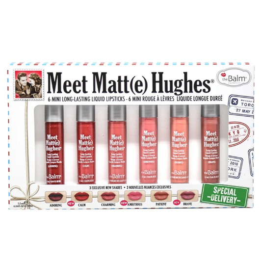 theBalm Meet Matt(e) Hughes Special Delivery Lip Kit