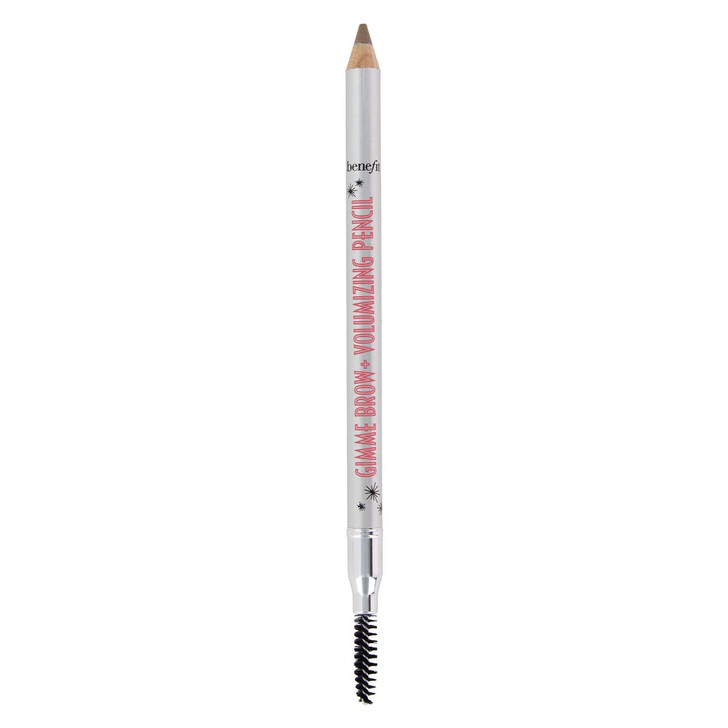 Benefit Gimme Brow+ Volumizing Pencil combines fibers and powder together to volumize, fill and define brows.

