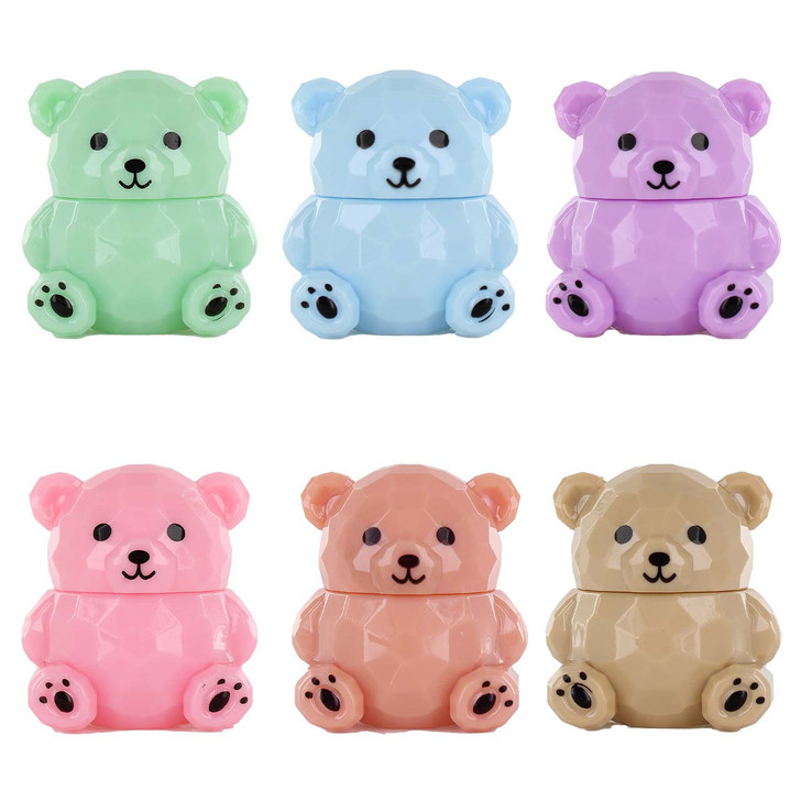 Beauty Treats Beary-Best Teddy Bear Lip Balm - Pack of 6