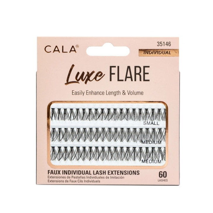 Cala Luxe Flare: 60 Faux Individual Lash Extensions