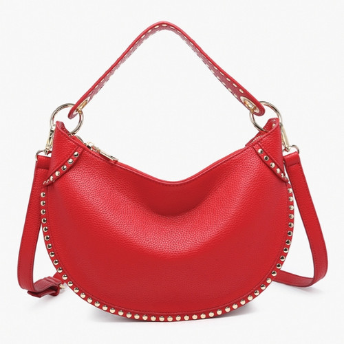 ショルダーバッグ・ポシェット MACOI Big Square Suede Baguette Shoulder Dot Bag Brown Harrods Suede Baguette Shoulder Bag | Harrods US