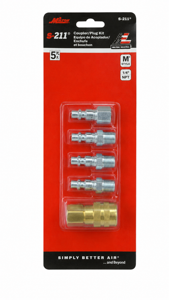 5-PC COUPLER & FITTING KIT