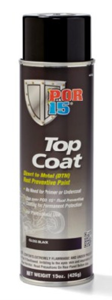 TOP COAT GLOSS BLACK AEROSOL