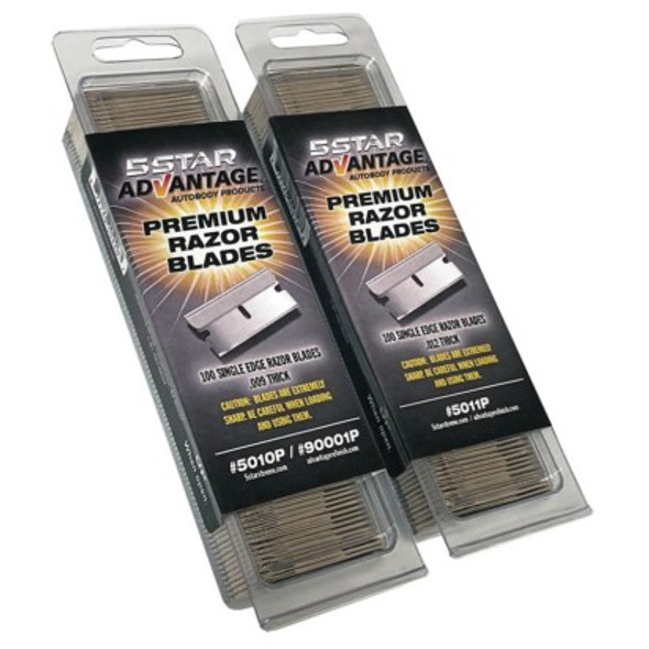 Premium Razor Blades - 100/bx (.009 thick)