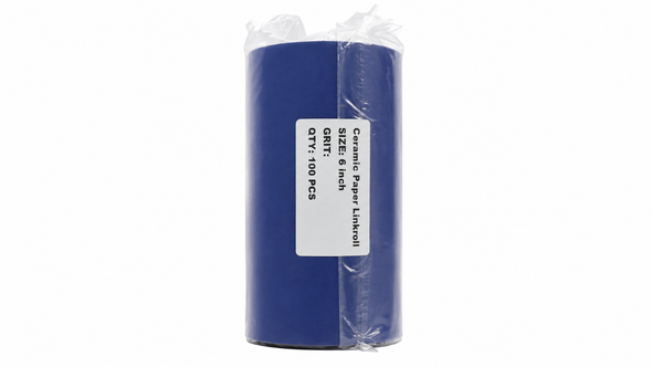 600 GRIT 6IN DA PSA ROLL (100 PCS)
