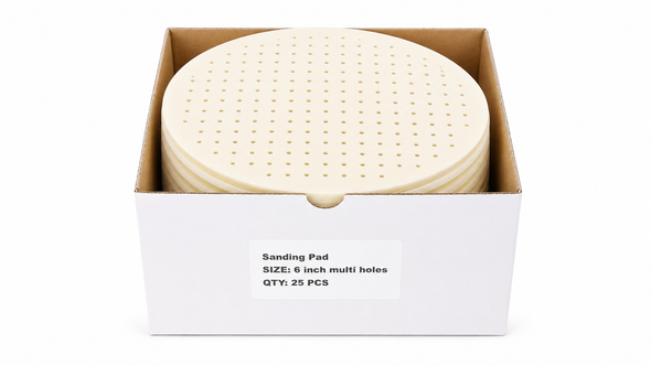1000 GRIT 6IN SANDING PADS (25PCS)