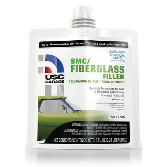 SMC/Fiberglass Filler, 8 oz Pouch