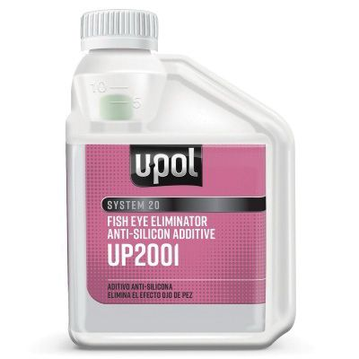 UPOL Fisheye Eliminator Anti-Silicone Additive, 250 mL Bottle, Clear, Liquid