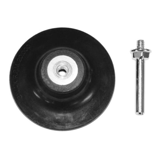 3" Roloc disc holder