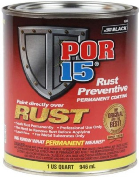 POR-15 - QUART GLOSS BLACK