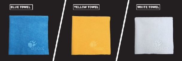 D-A MICROFIBER TOWEL WHITE