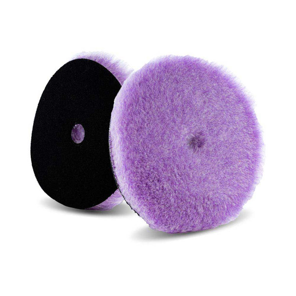 Purple Foamed Knitted Wool Pad 5IN