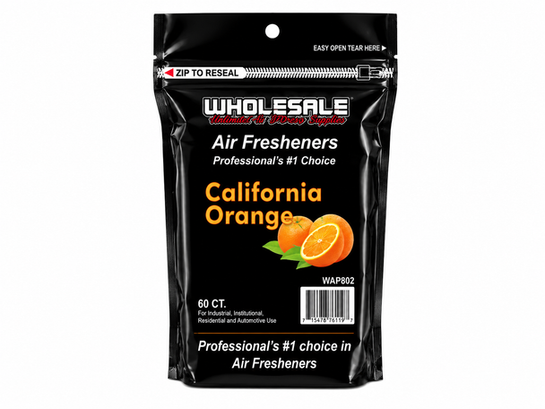 CALIFORNIA ORANGE Air Freshener Pads (60-pack)