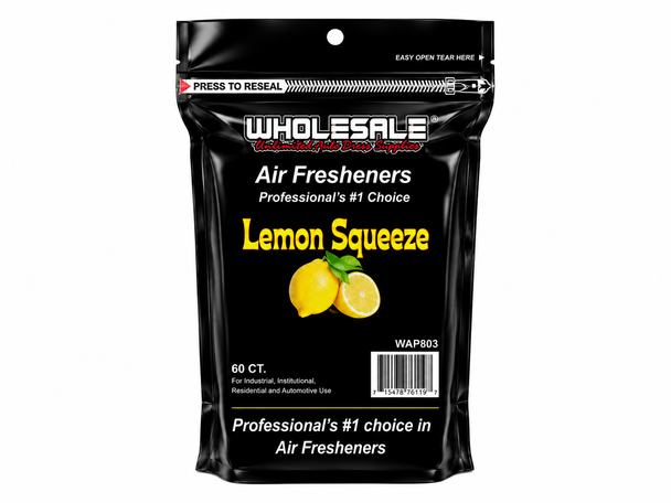 LEMON SQUEEZE Air Freshener Pads (60-pack)